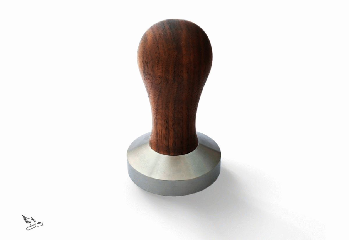 Tamper 58mm Nussholz
