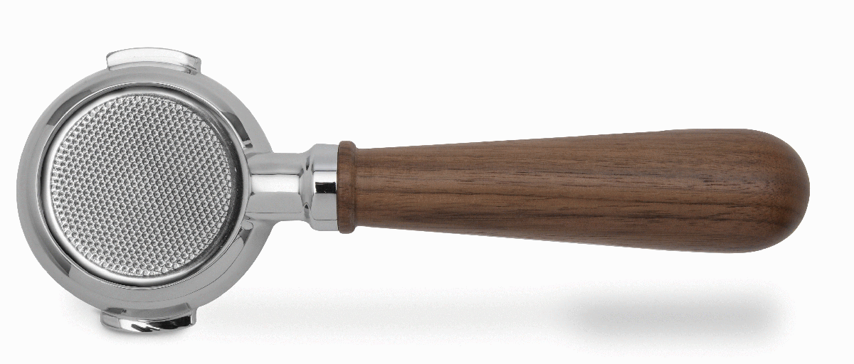 Bottomless portafilter Lelit wooden handle 58mm