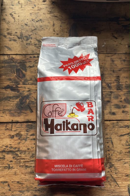 Kaffee Maikano Rot Rosso 1kg Ganze Bohne