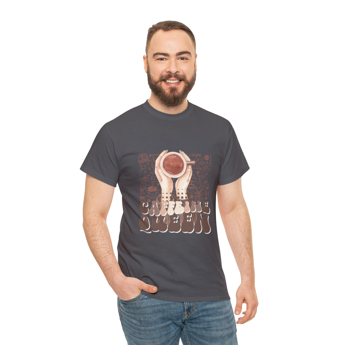 Coffee Queen T-Shirt......Unisex Heavy Cotton Tee