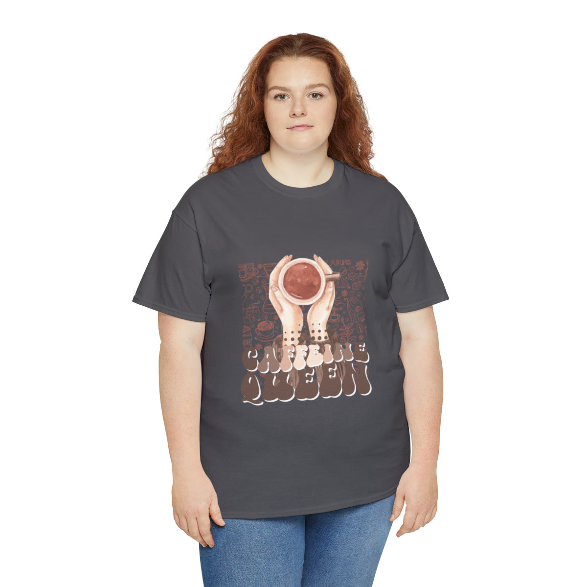 Coffee Queen T-Shirt......Unisex Heavy Cotton Tee