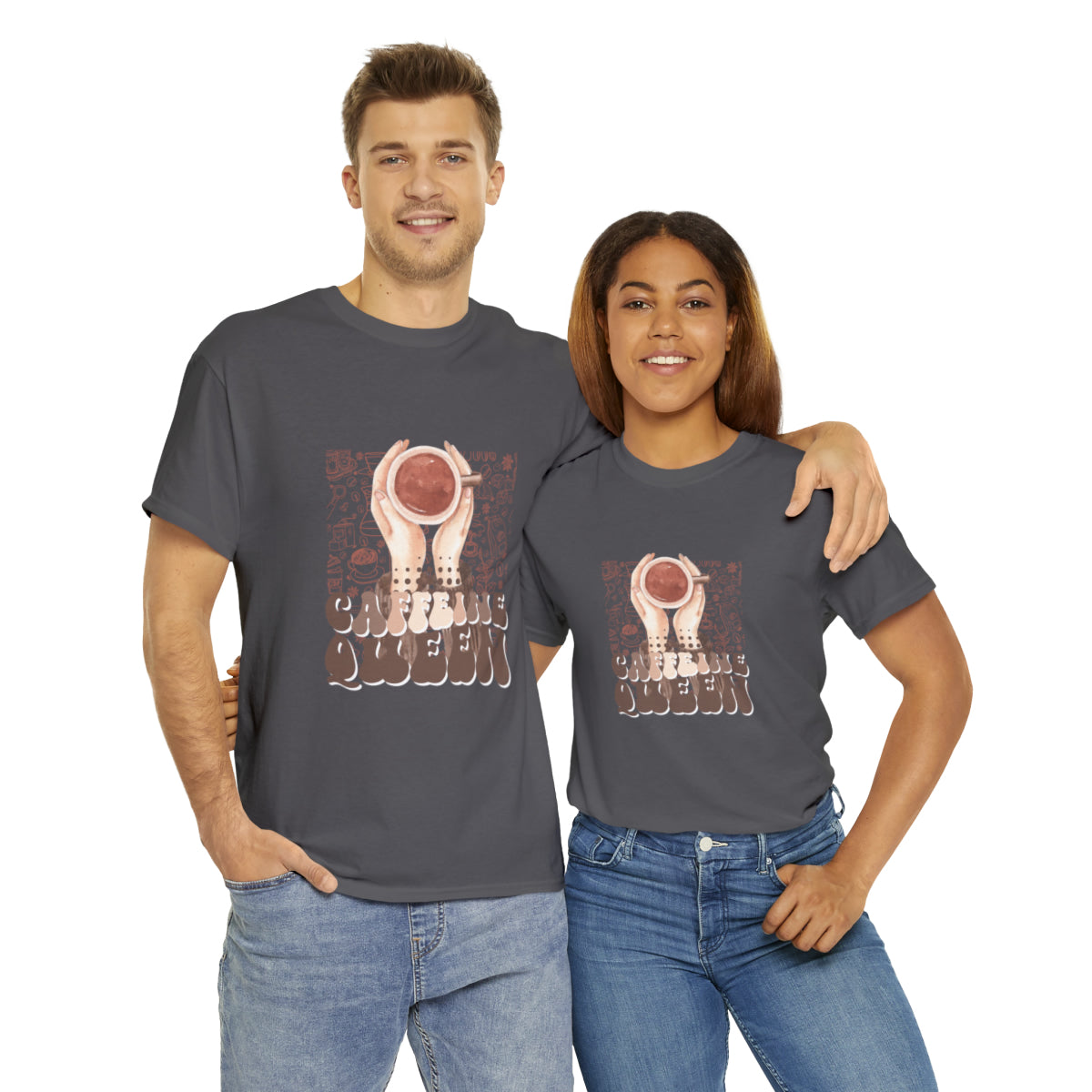 Coffee Queen T-Shirt......Unisex Heavy Cotton Tee