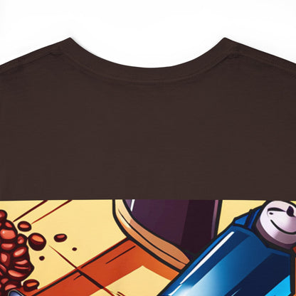 Manga T-shirt Coffee Anime