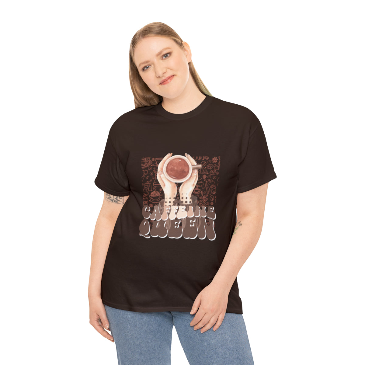 Coffee Queen T-Shirt......Unisex Heavy Cotton Tee