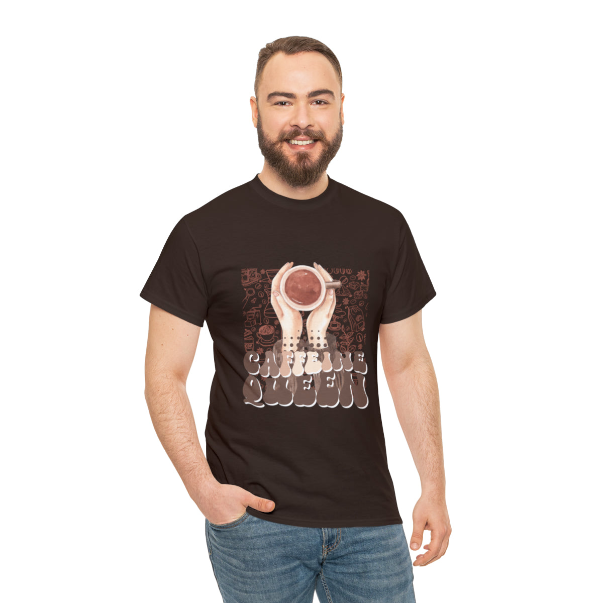 Coffee Queen T-Shirt......Unisex Heavy Cotton Tee