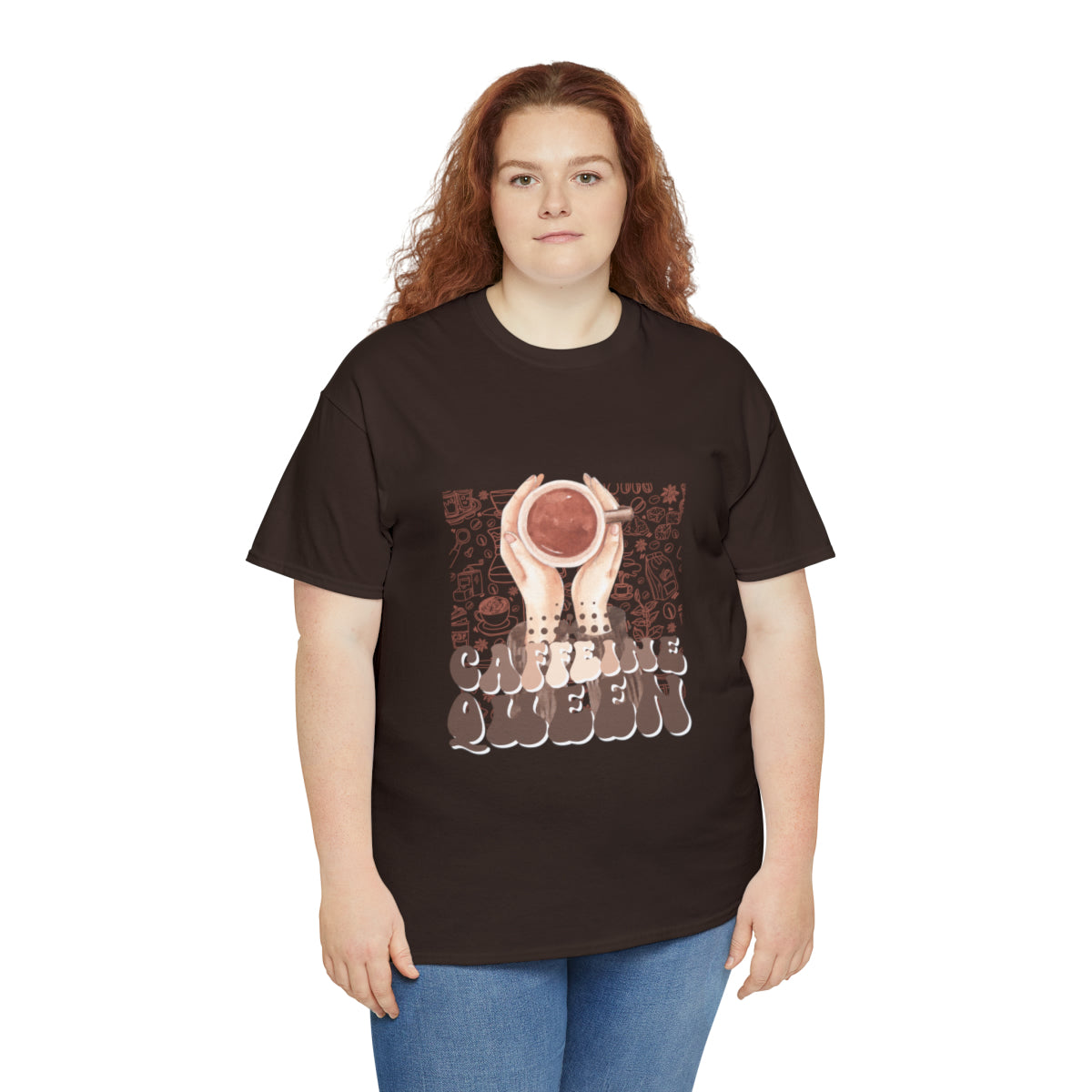 Coffee Queen T-Shirt......Unisex Heavy Cotton Tee