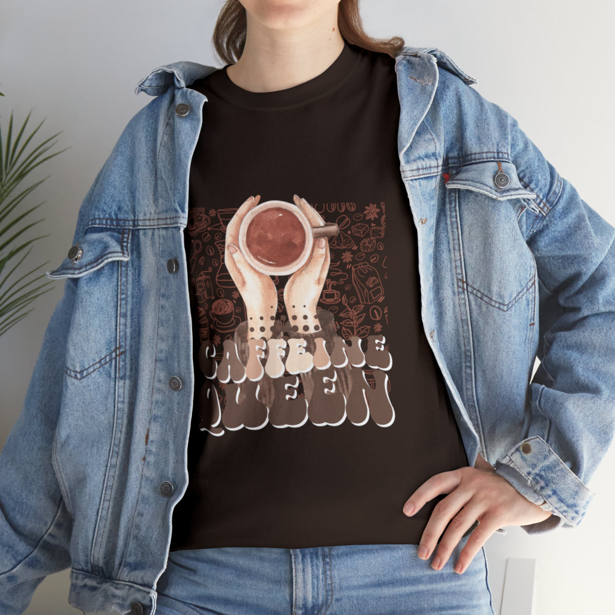 Coffee Queen T-Shirt......Unisex Heavy Cotton Tee