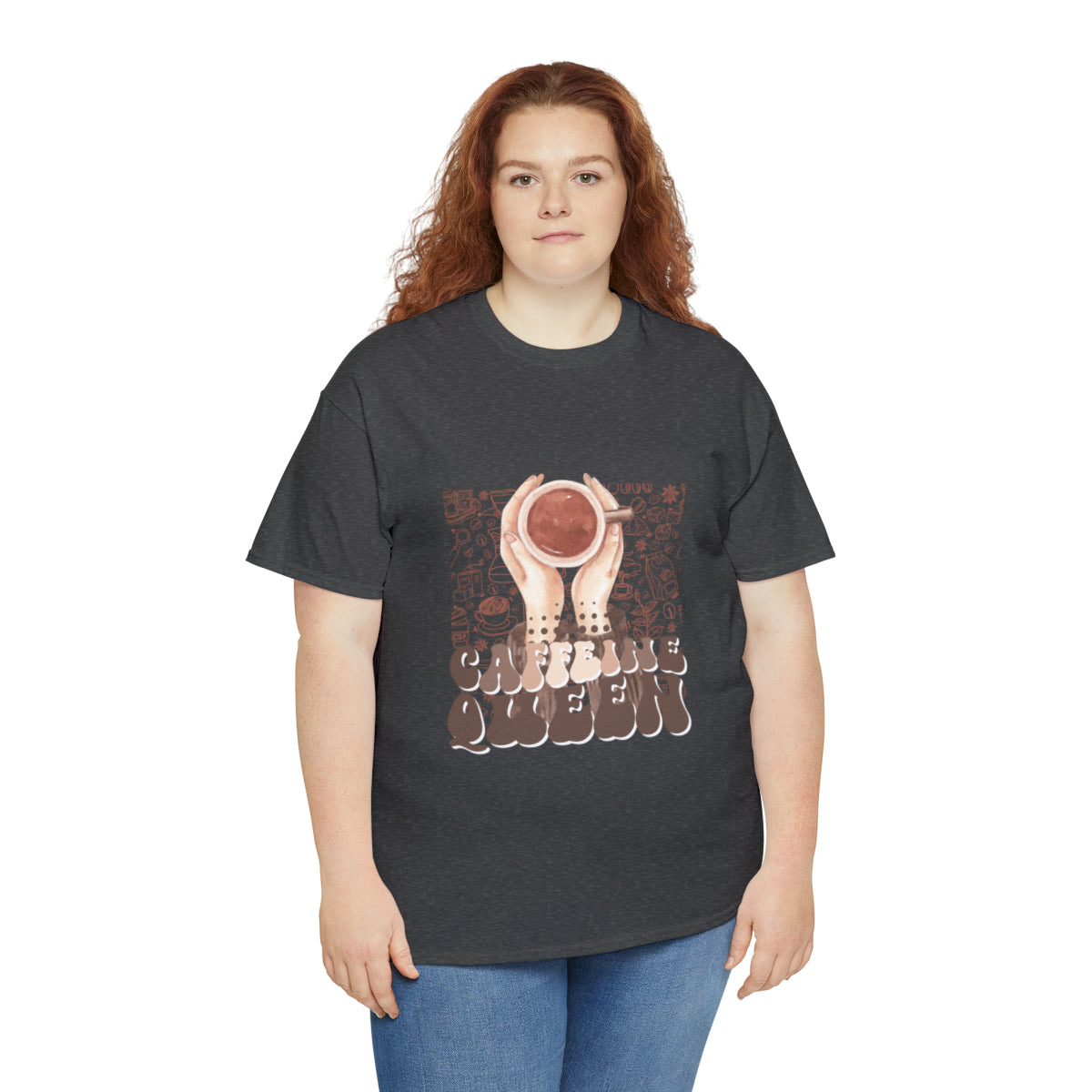Coffee Queen T-Shirt......Unisex Heavy Cotton Tee