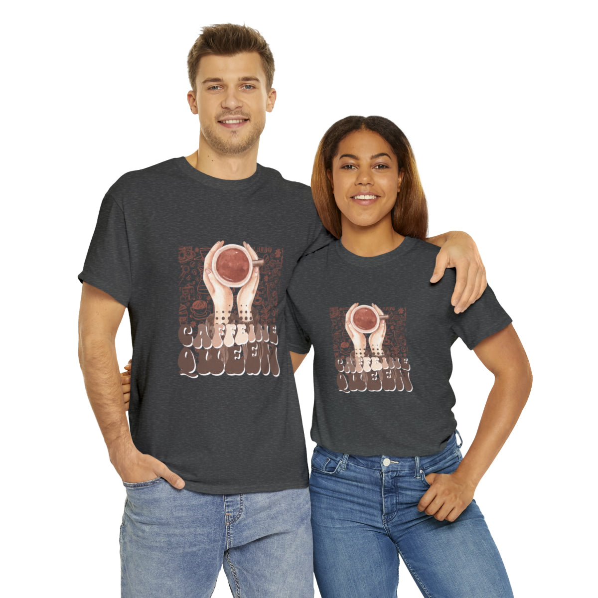 Coffee Queen T-Shirt......Unisex Heavy Cotton Tee