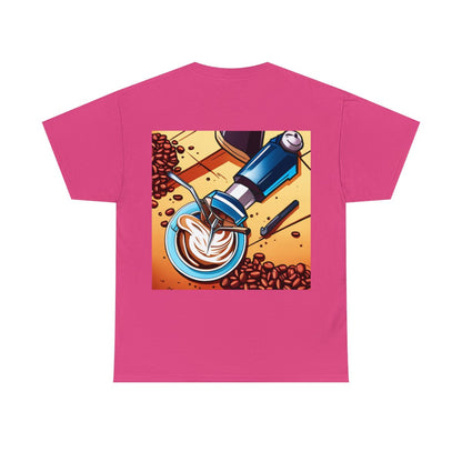 Manga T-shirt Coffee Anime