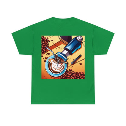 Manga T-shirt Coffee Anime
