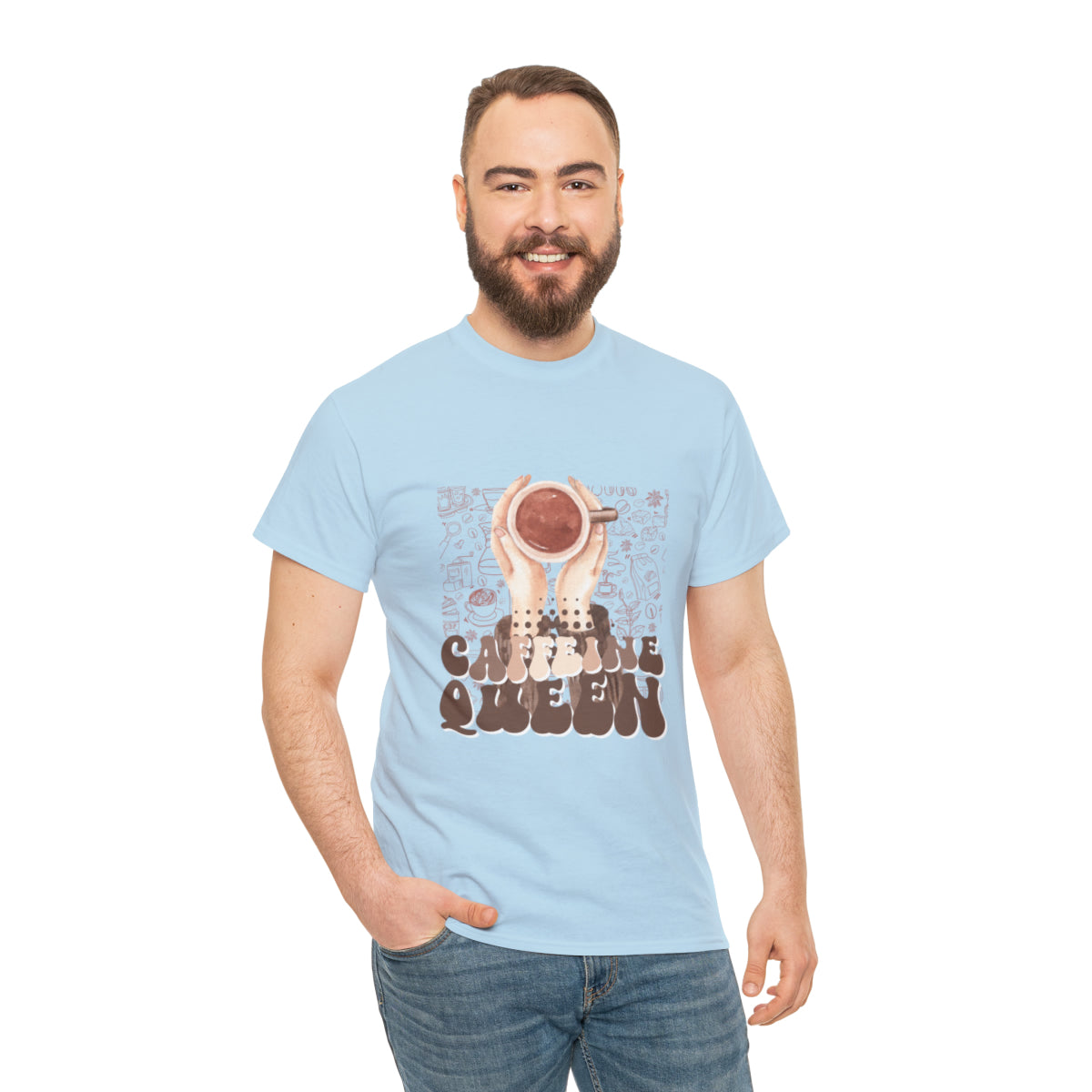 Coffee Queen T-Shirt......Unisex Heavy Cotton Tee