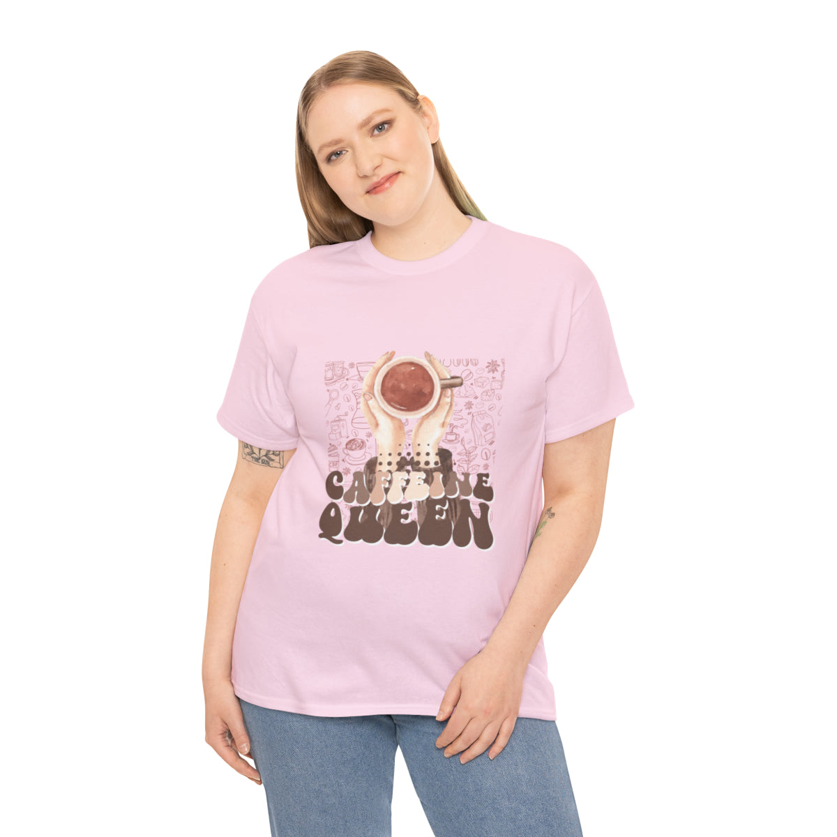 Coffee Queen T-Shirt......Unisex Heavy Cotton Tee