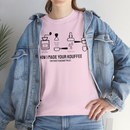 100% Kakanut FREE – "How to make a Good Coffee" T-Shir