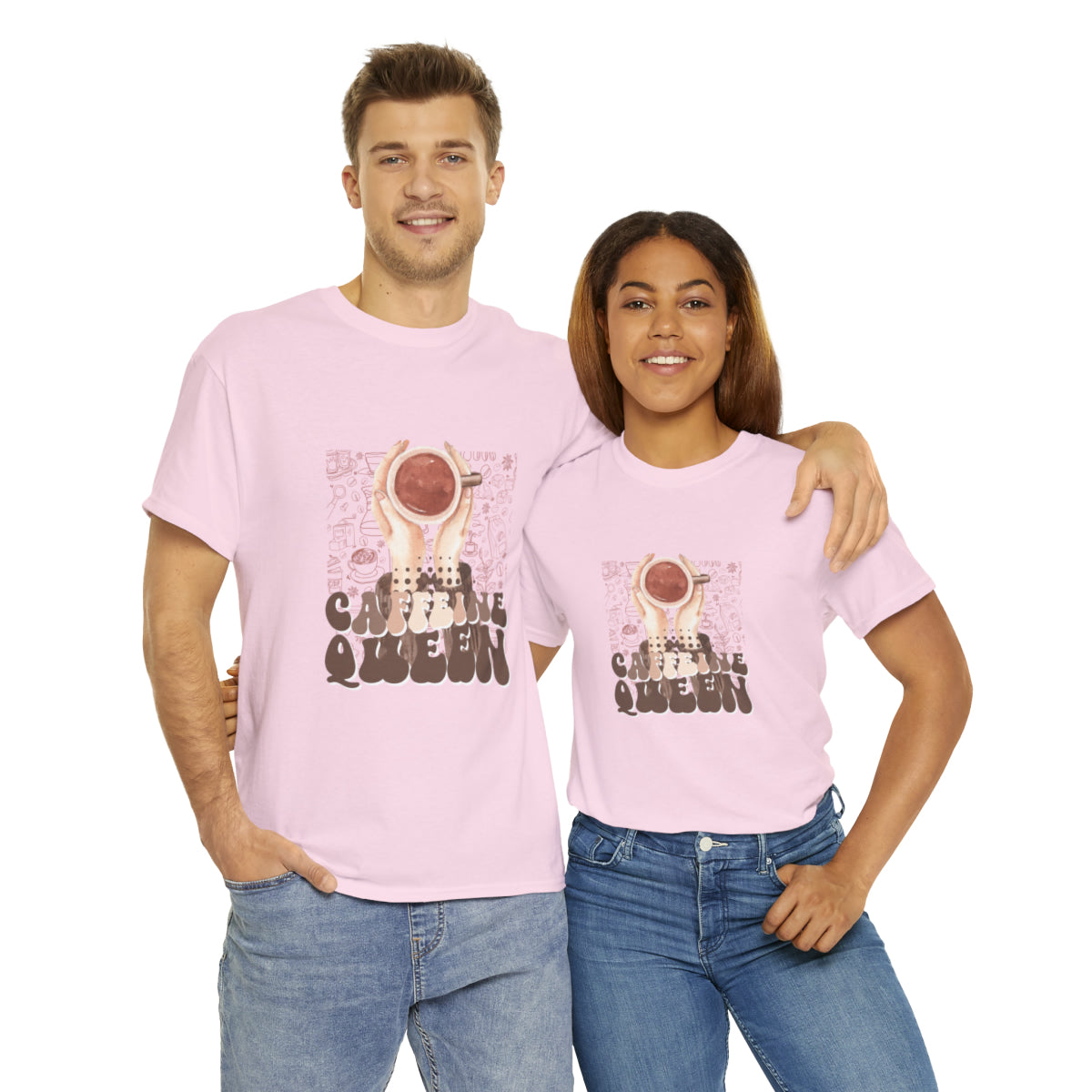 Coffee Queen T-Shirt......Unisex Heavy Cotton Tee