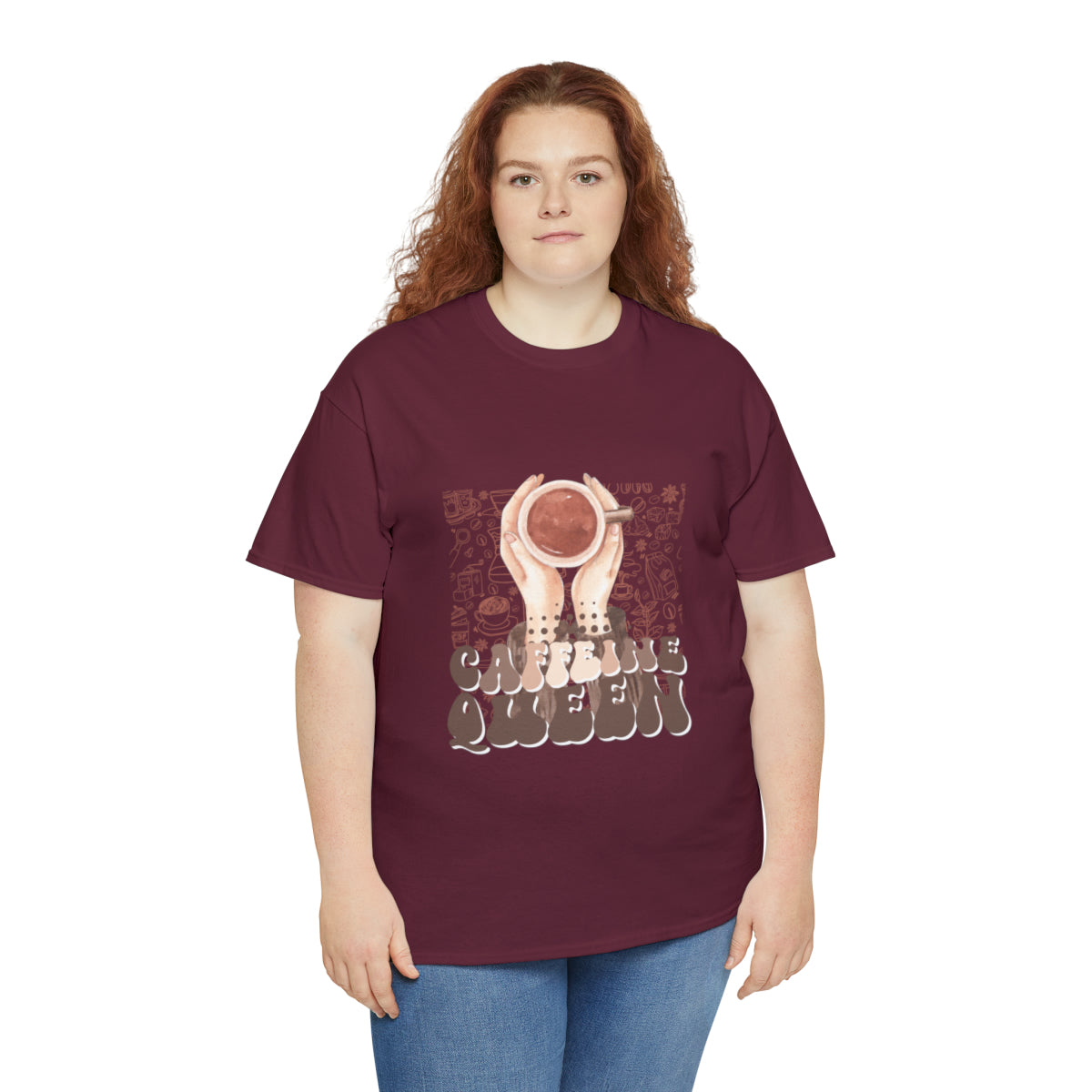 Coffee Queen T-Shirt......Unisex Heavy Cotton Tee