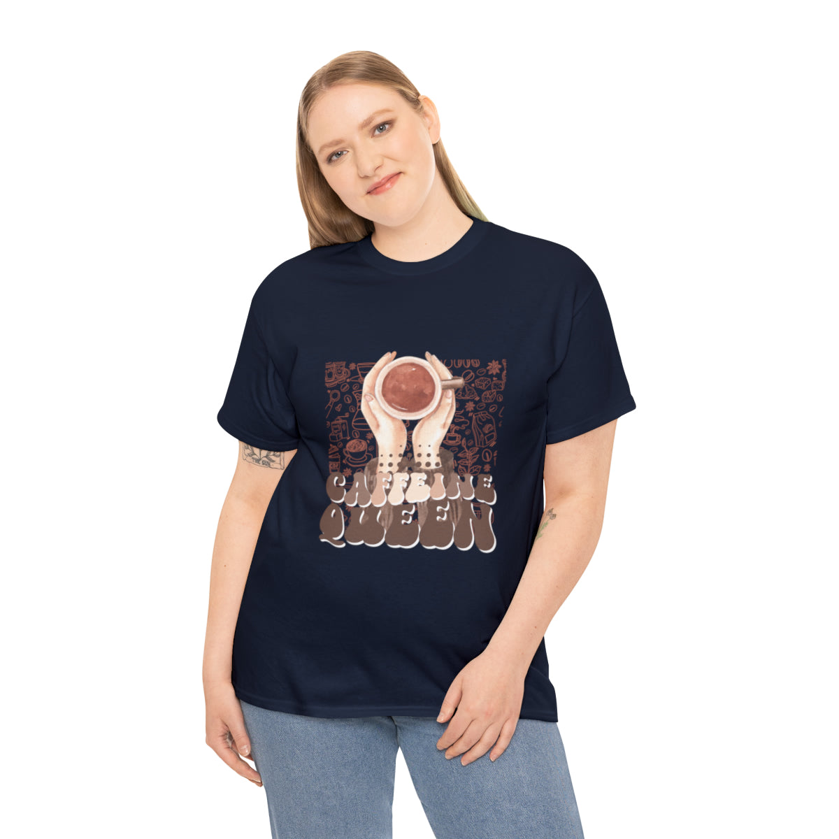 Coffee Queen T-Shirt......Unisex Heavy Cotton Tee
