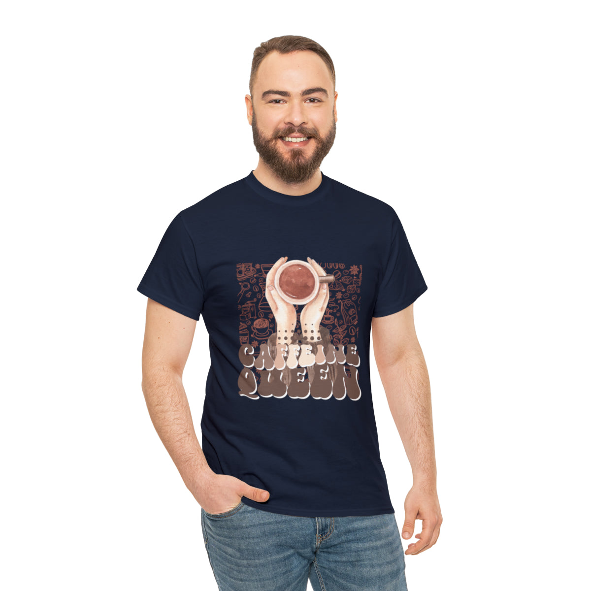 Coffee Queen T-Shirt......Unisex Heavy Cotton Tee