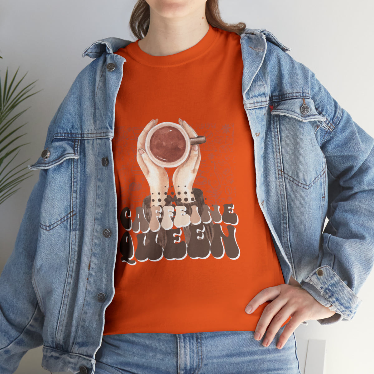 Coffee Queen T-Shirt......Unisex Heavy Cotton Tee