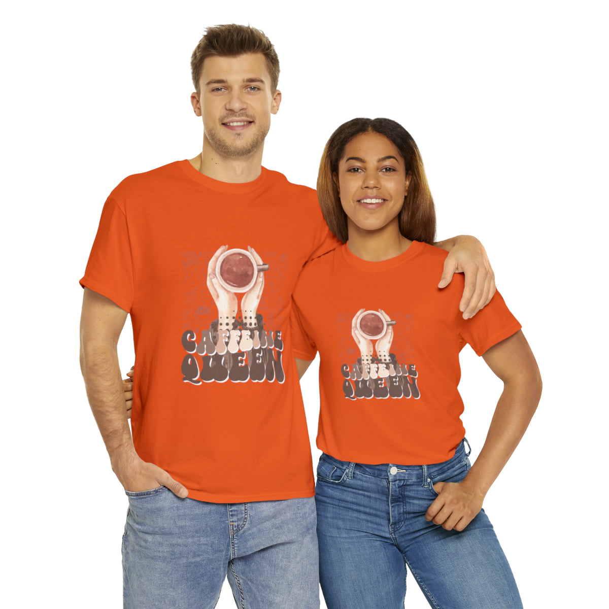Coffee Queen T-Shirt......Unisex Heavy Cotton Tee