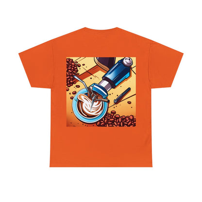 Manga T-shirt Coffee Anime