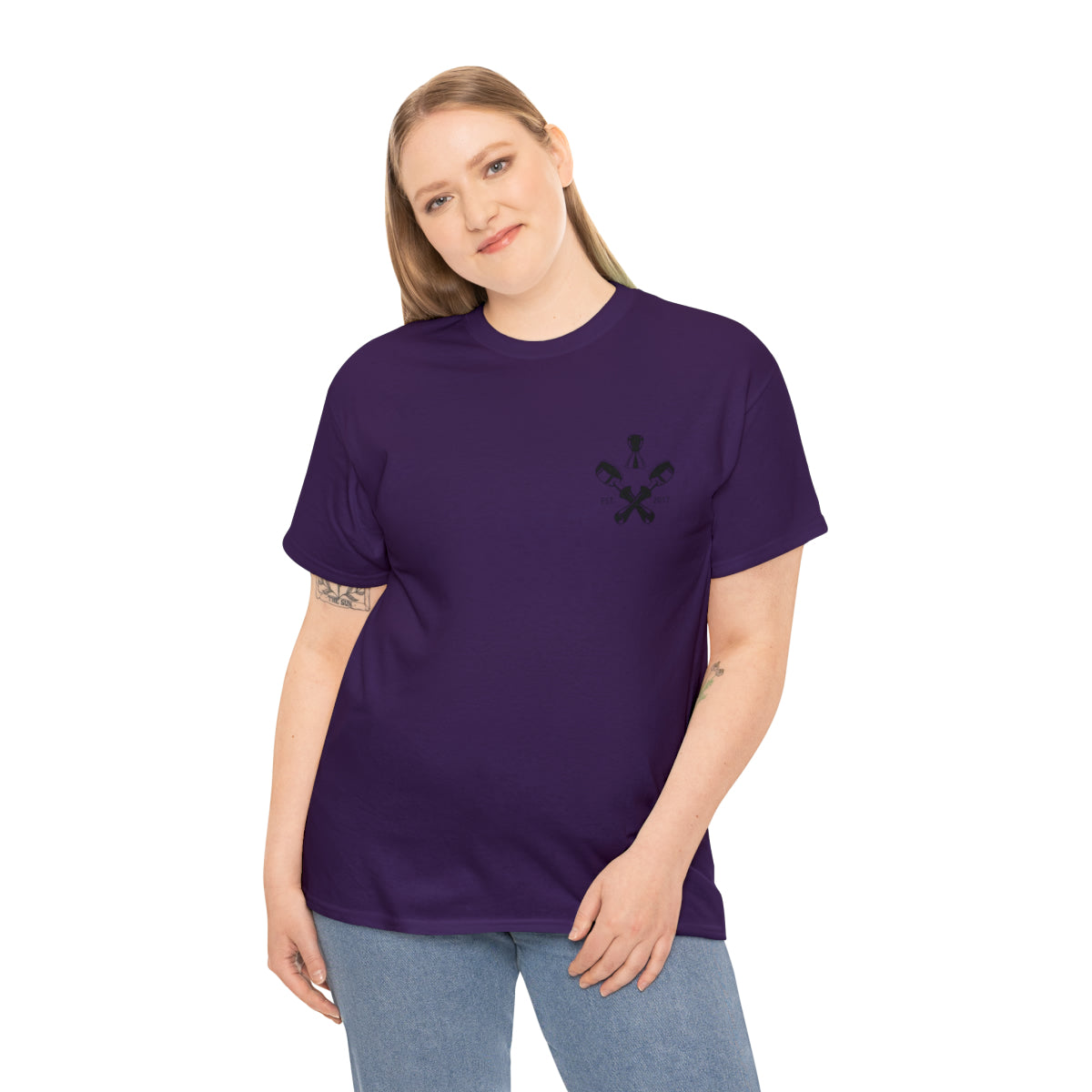 Handmade Tamper aus alten Skateboards......Unisex Heavy Cotton Tee