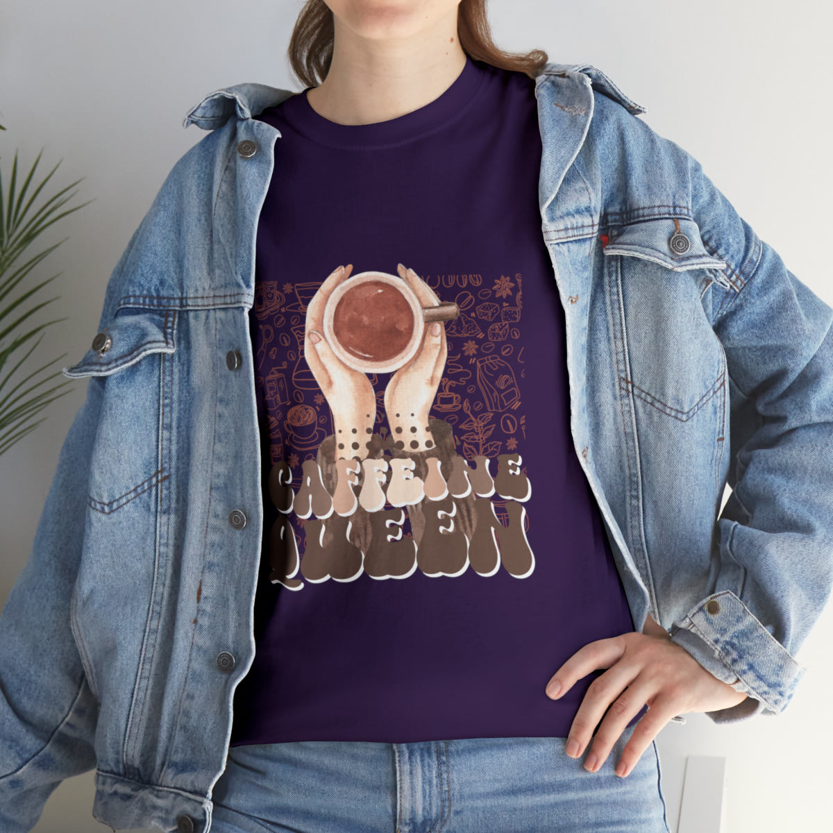 Coffee Queen T-Shirt......Unisex Heavy Cotton Tee