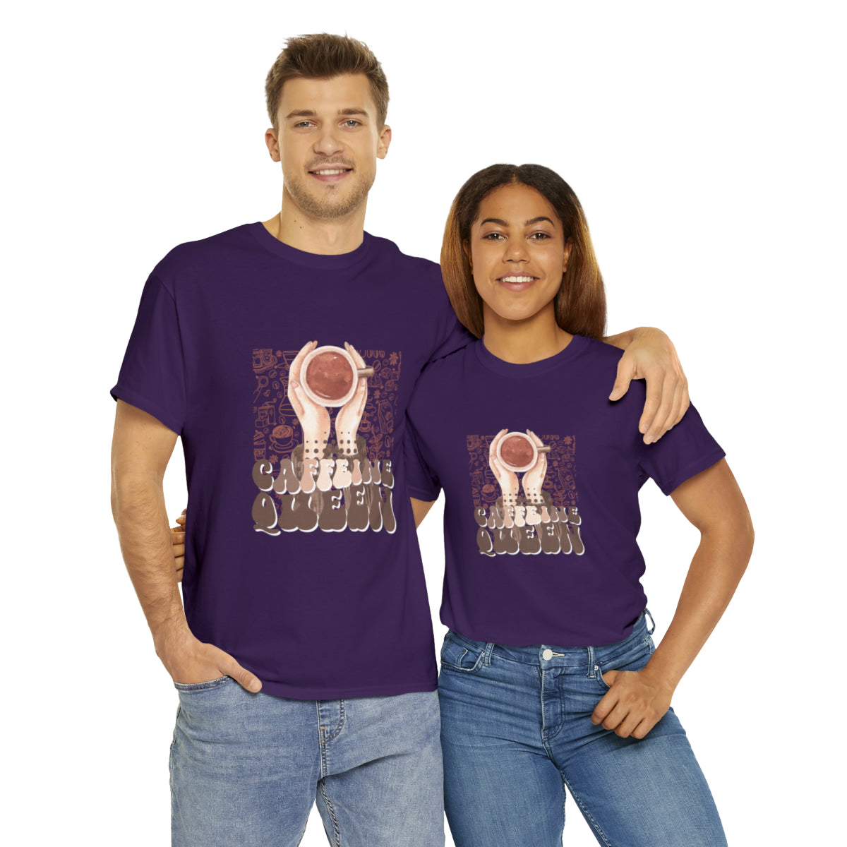 Coffee Queen T-Shirt......Unisex Heavy Cotton Tee