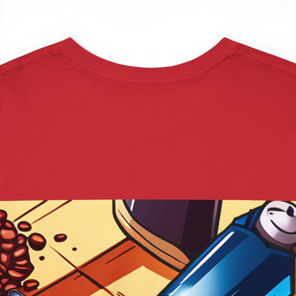 Manga T-shirt Coffee Anime
