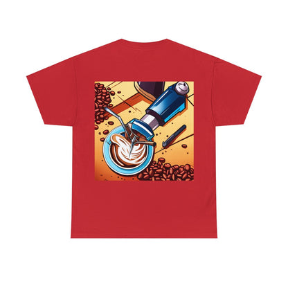 Manga T-shirt Coffee Anime