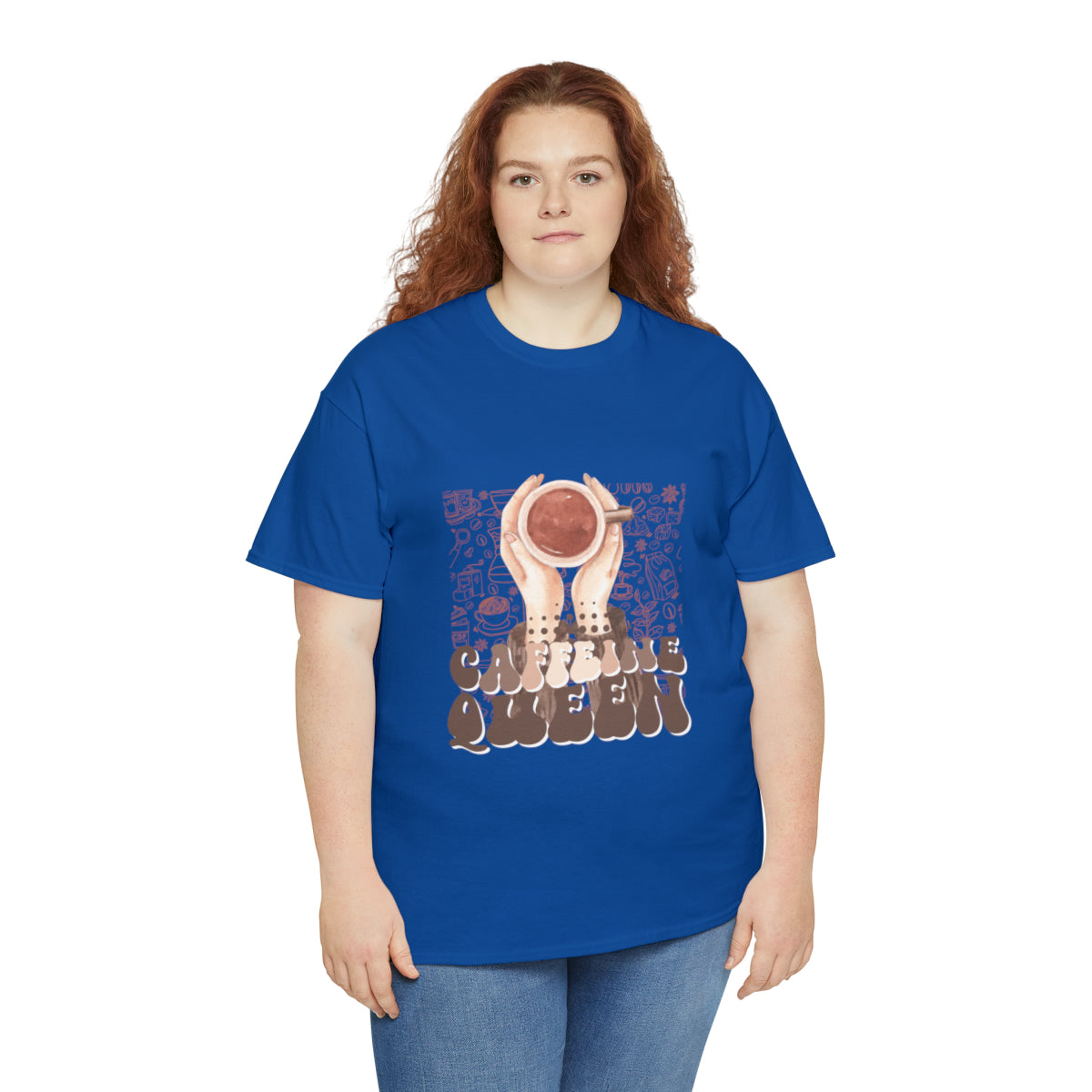 Coffee Queen T-Shirt......Unisex Heavy Cotton Tee