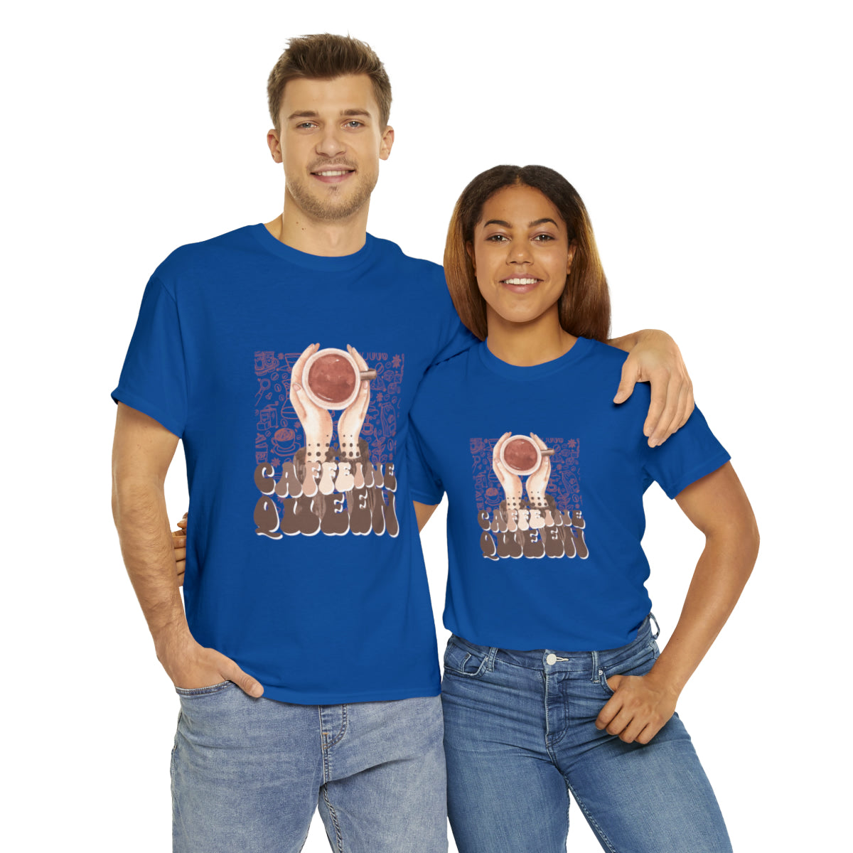 Coffee Queen T-Shirt......Unisex Heavy Cotton Tee