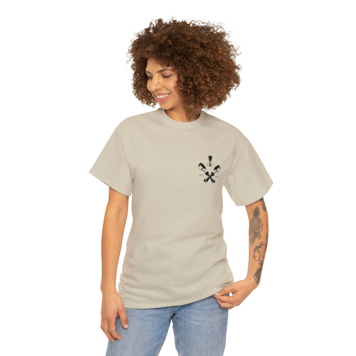 Handmade Tamper aus alten Skateboards......Unisex Heavy Cotton Tee