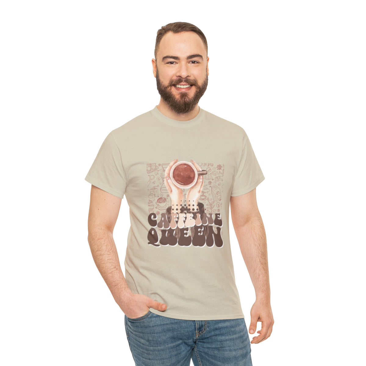Coffee Queen T-Shirt......Unisex Heavy Cotton Tee