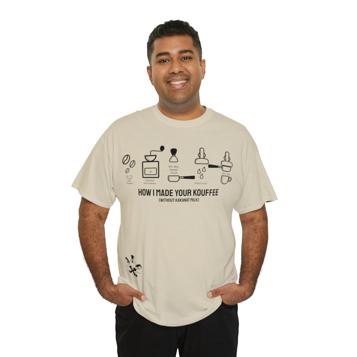 100% Kakanut FREE – "How to make a Good Coffee" T-Shir