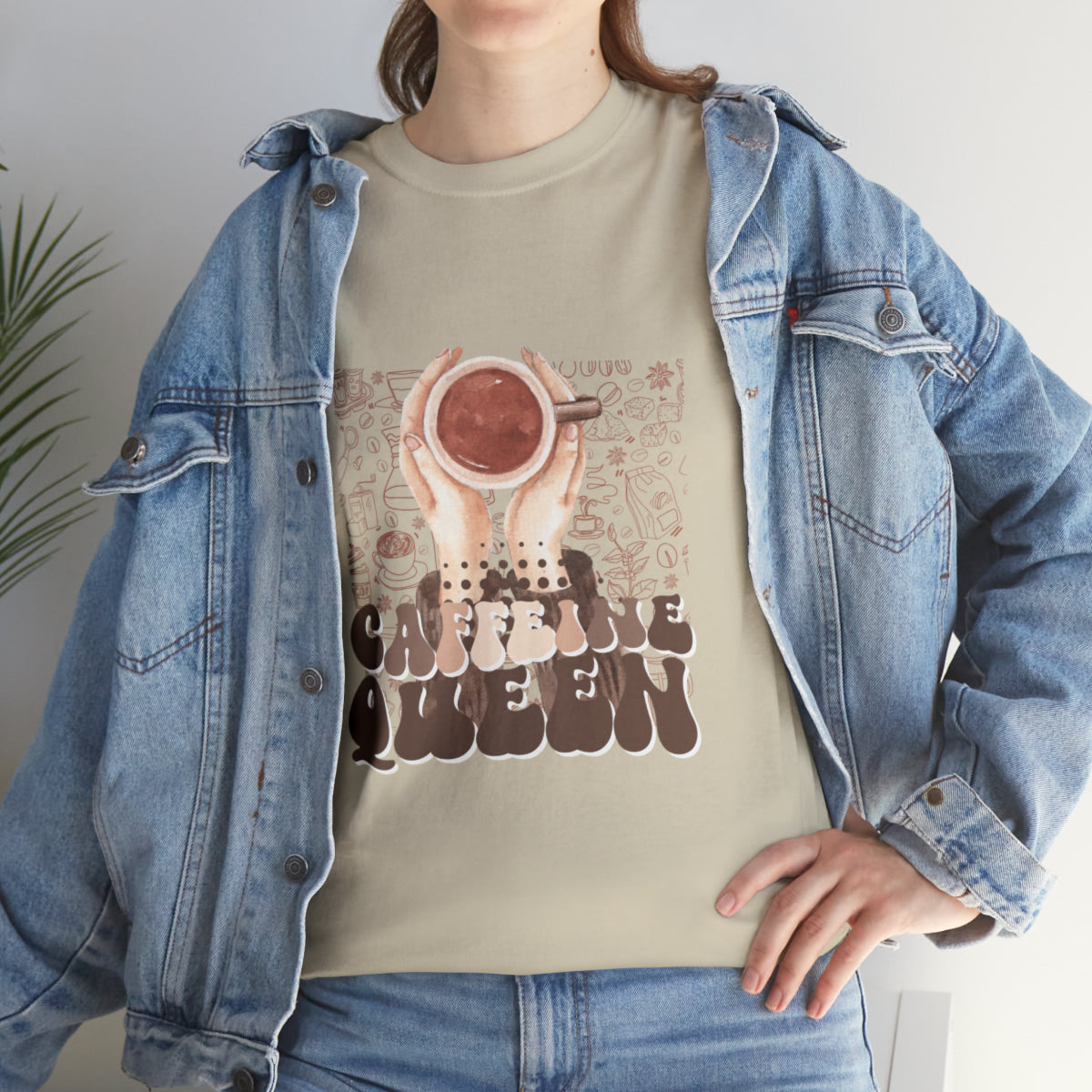 Coffee Queen T-Shirt......Unisex Heavy Cotton Tee