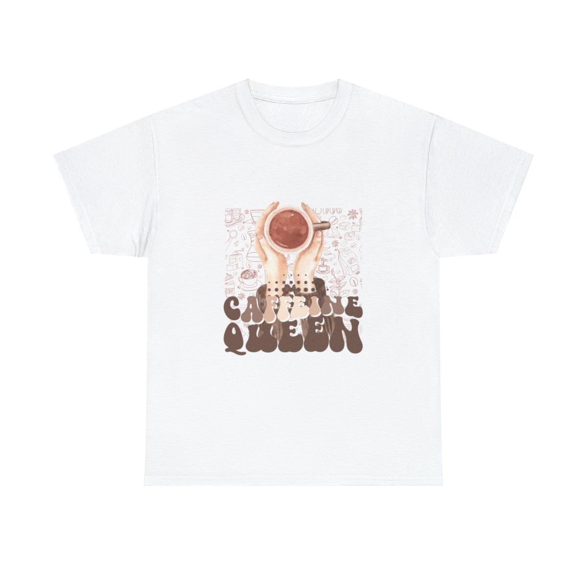 Coffee Queen T-Shirt......Unisex Heavy Cotton Tee