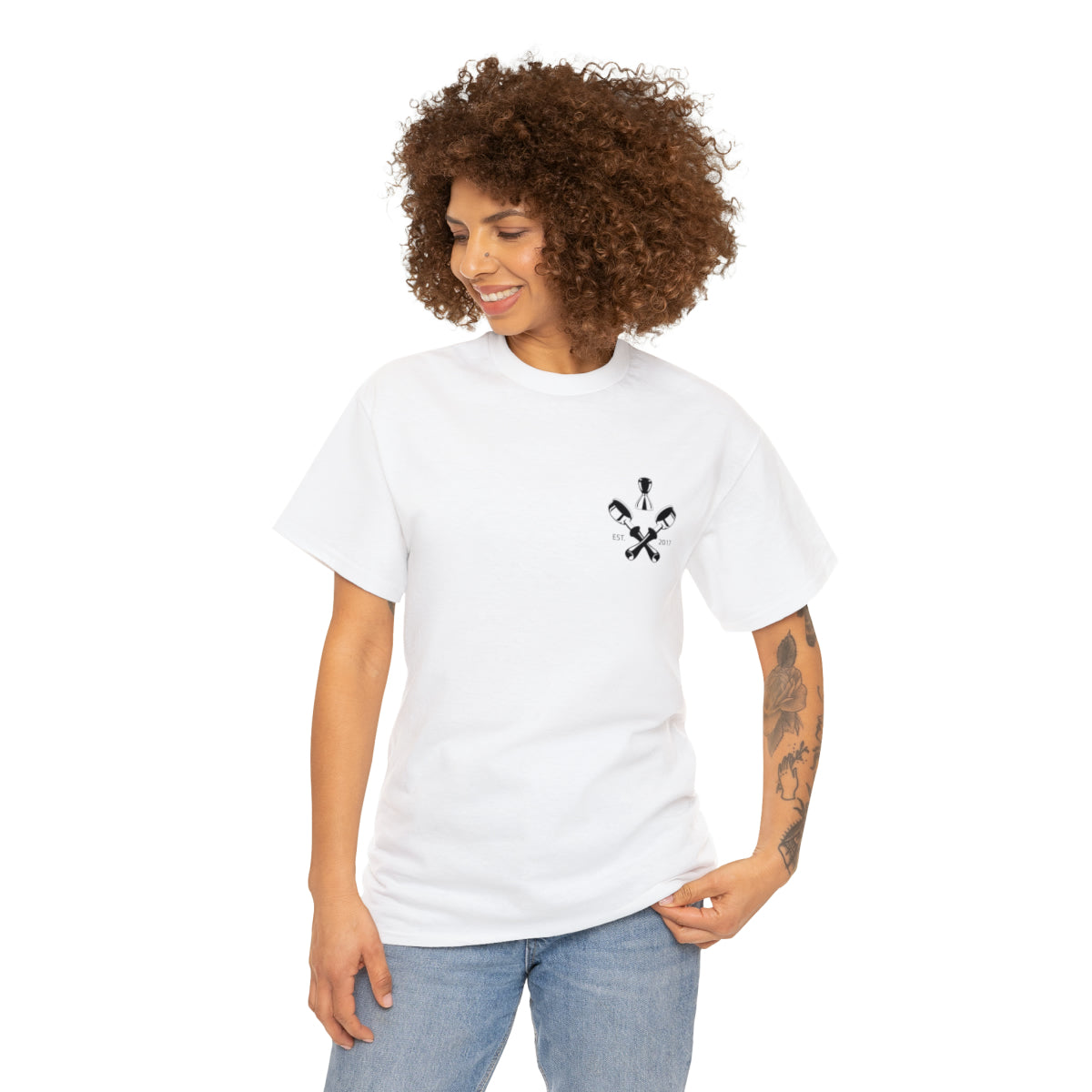 Handmade Tamper aus alten Skateboards......Unisex Heavy Cotton Tee