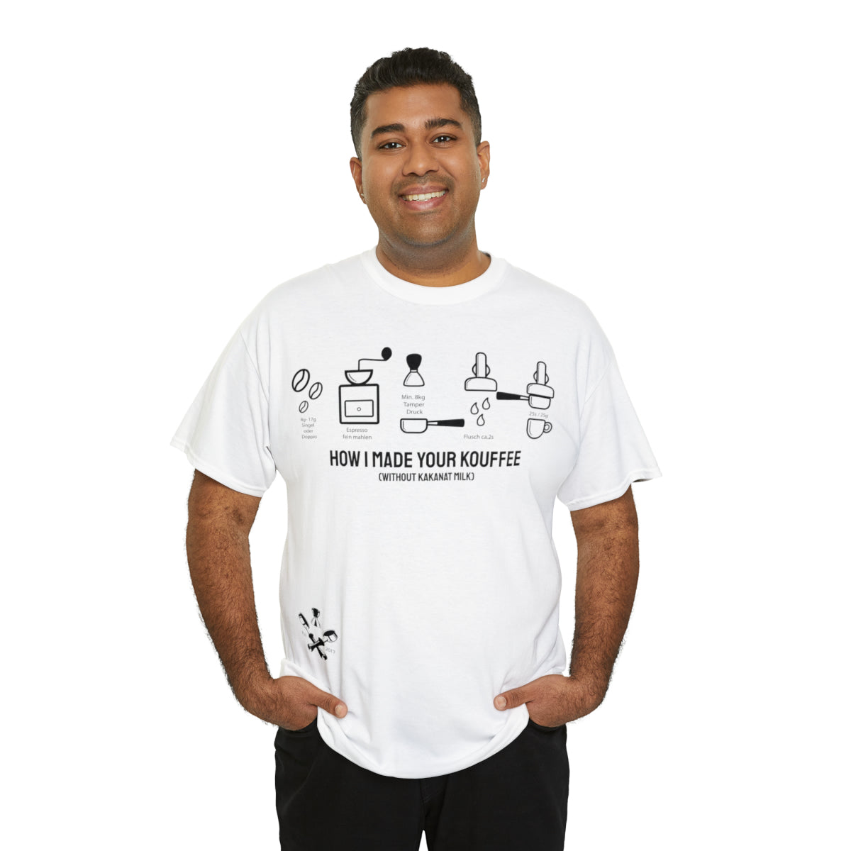100% Kakanut FREE – "How to make a Good Coffee" T-Shir