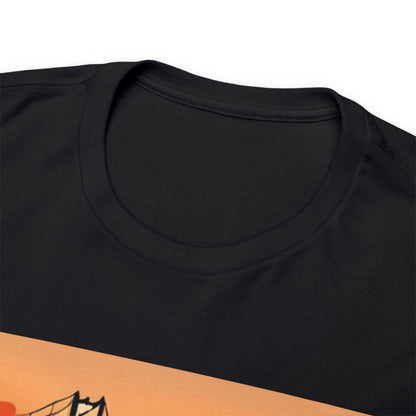 Golden Gate Bridge....and Coffee.......Unisex Heavy Cotton Tee