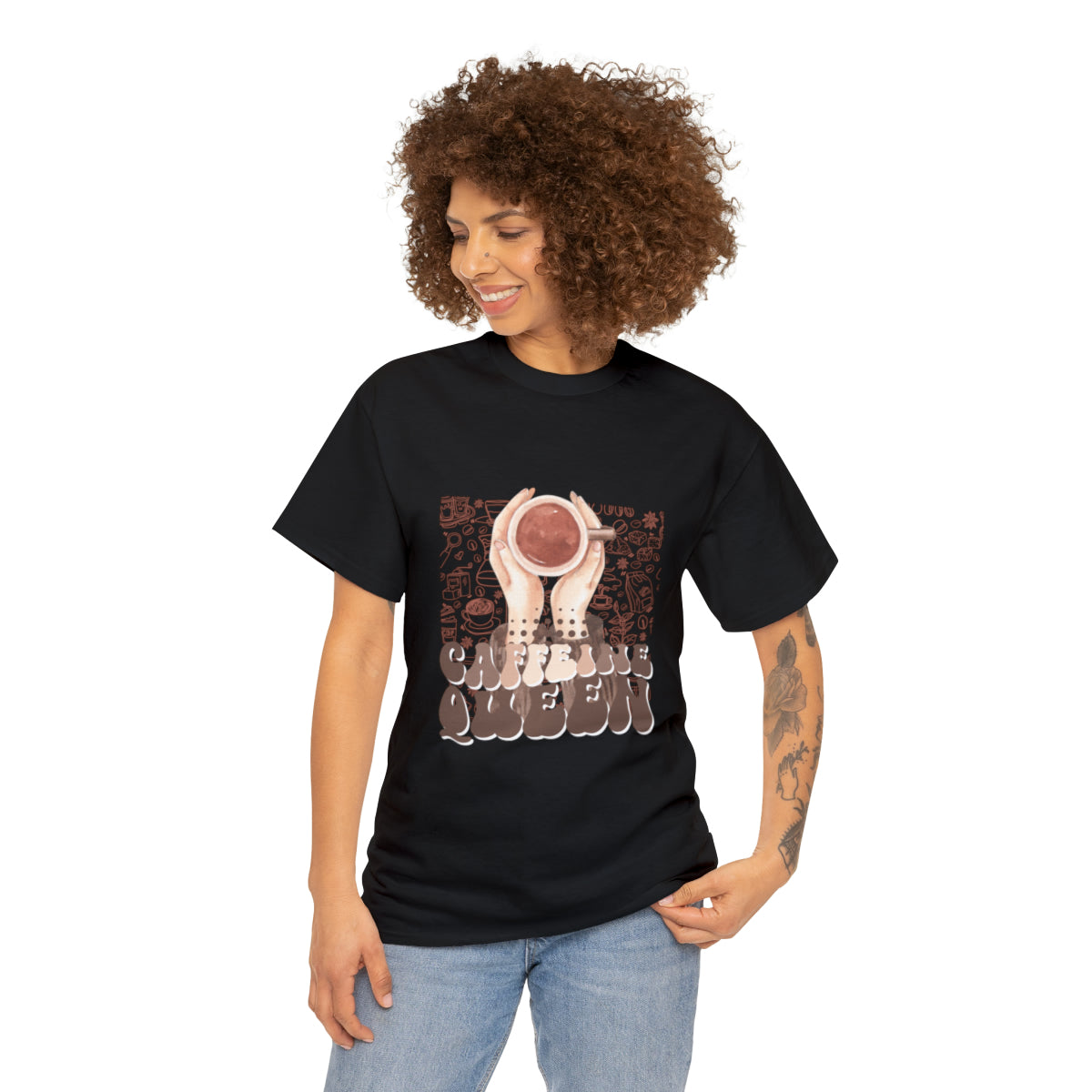 Coffee Queen T-Shirt......Unisex Heavy Cotton Tee