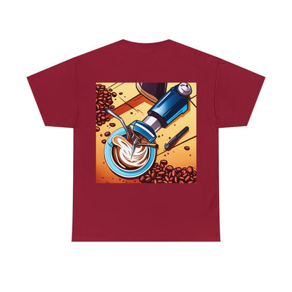 Manga T-shirt Coffee Anime