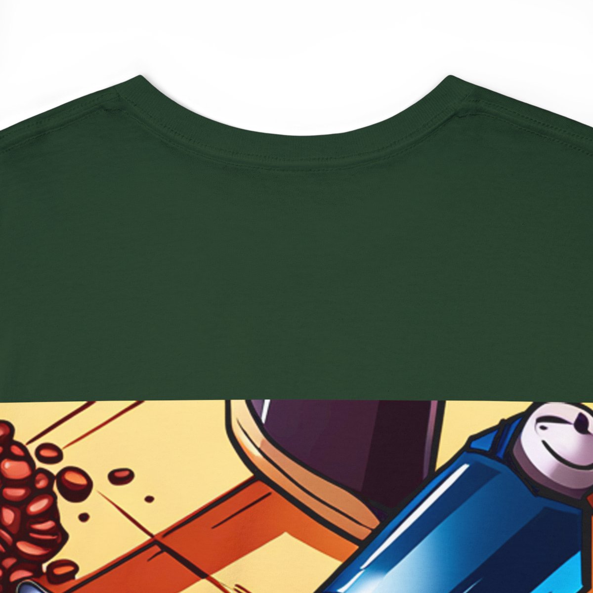 Manga T-shirt Coffee Anime