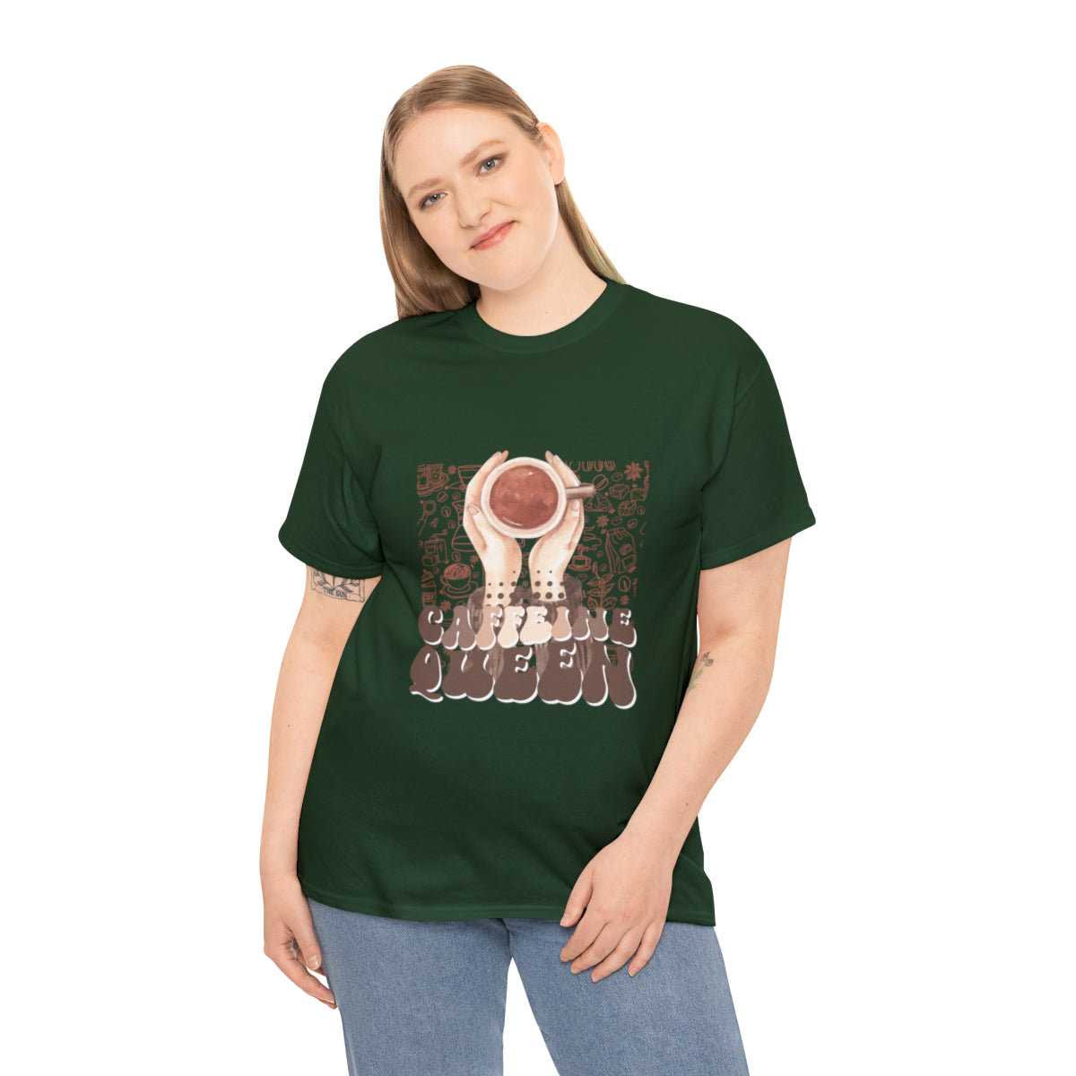 Coffee Queen T-Shirt......Unisex Heavy Cotton Tee