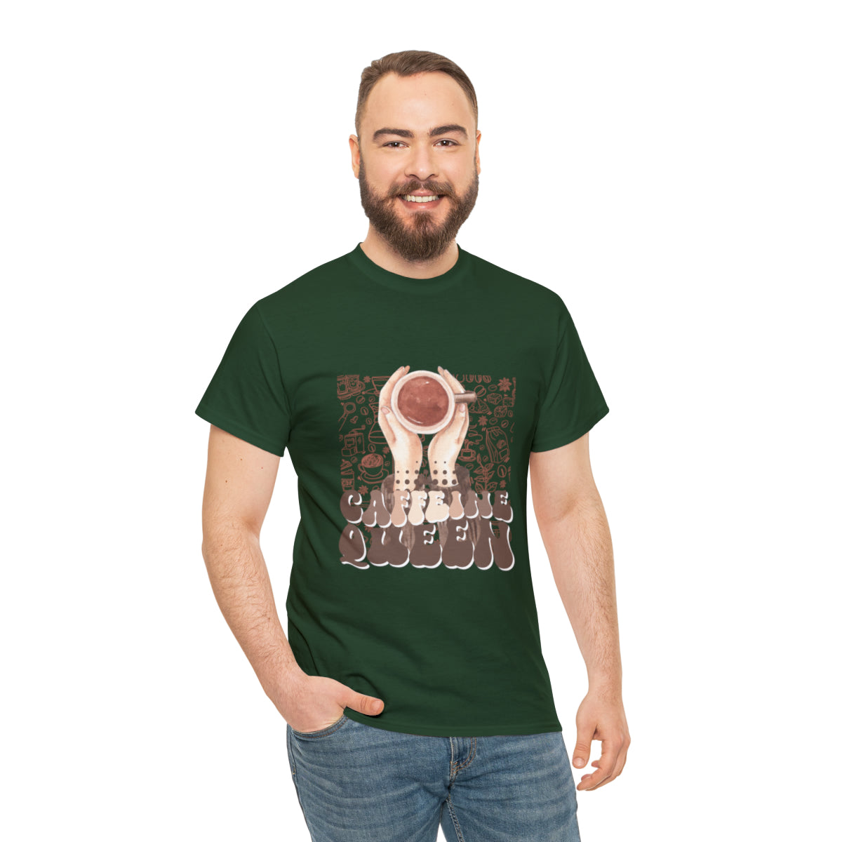 Coffee Queen T-Shirt......Unisex Heavy Cotton Tee