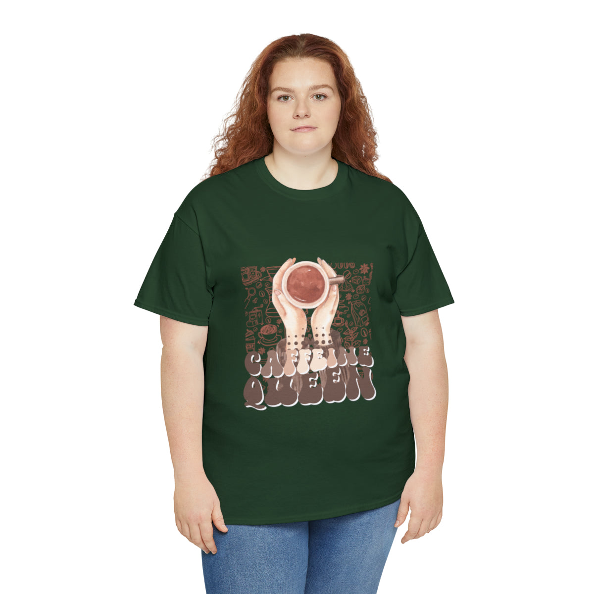 Coffee Queen T-Shirt......Unisex Heavy Cotton Tee