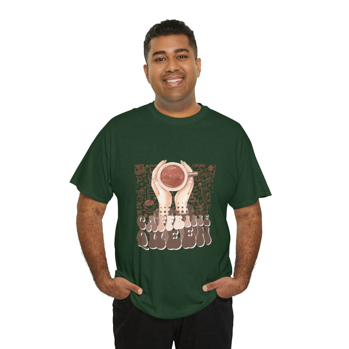 Coffee Queen T-Shirt......Unisex Heavy Cotton Tee