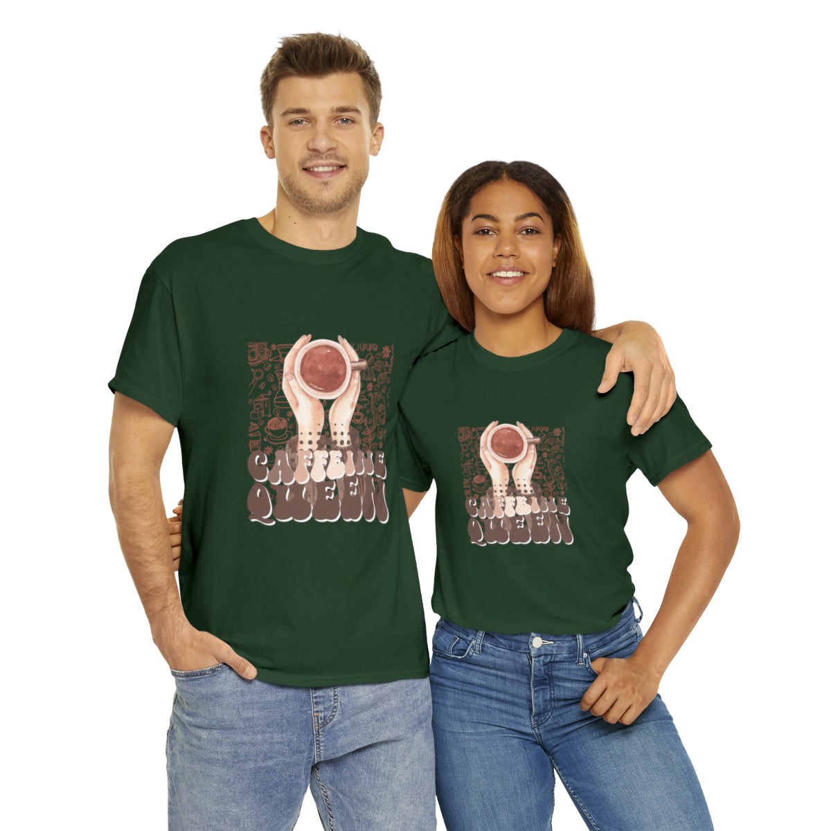 Coffee Queen T-Shirt......Unisex Heavy Cotton Tee