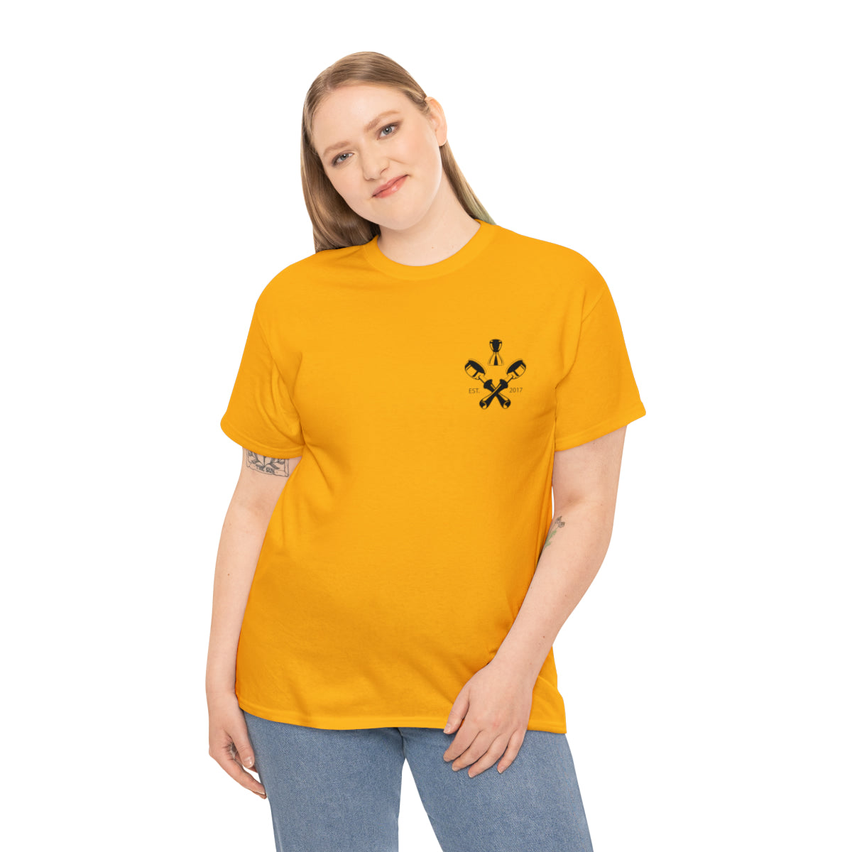 Handmade Tamper aus alten Skateboards......Unisex Heavy Cotton Tee