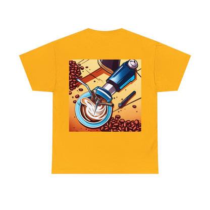 Manga T-shirt Coffee Anime